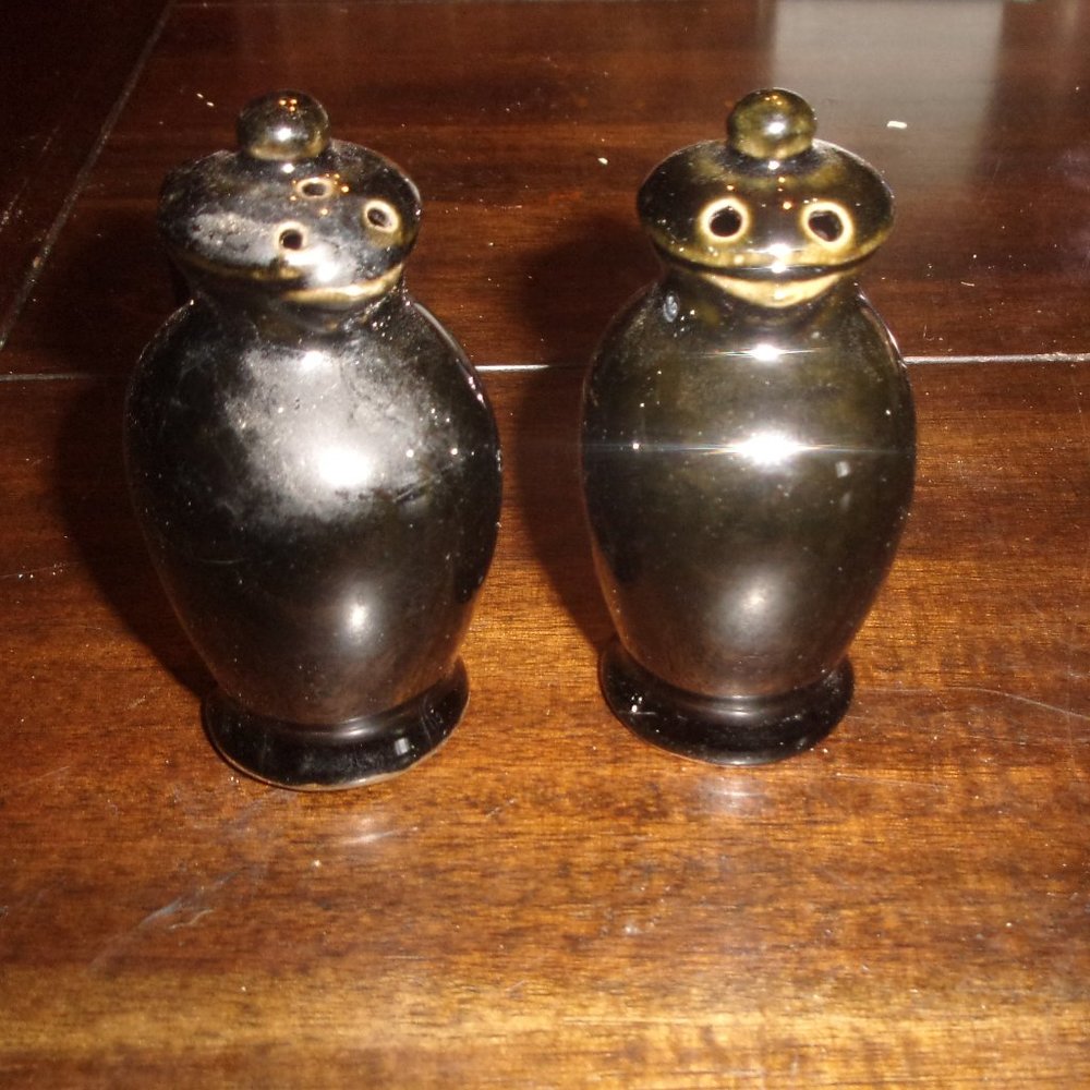 Salt pepper shakers set Japan bird head teapot